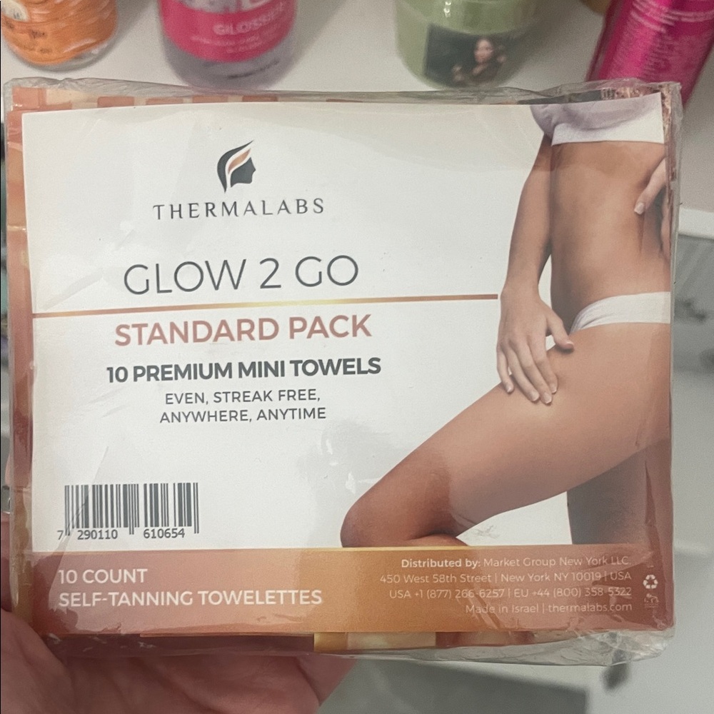 Glow 2 Go Self-Tanning Towelettes - 10 Count